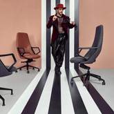 Striker 高背時尚辦公室皮革大班椅